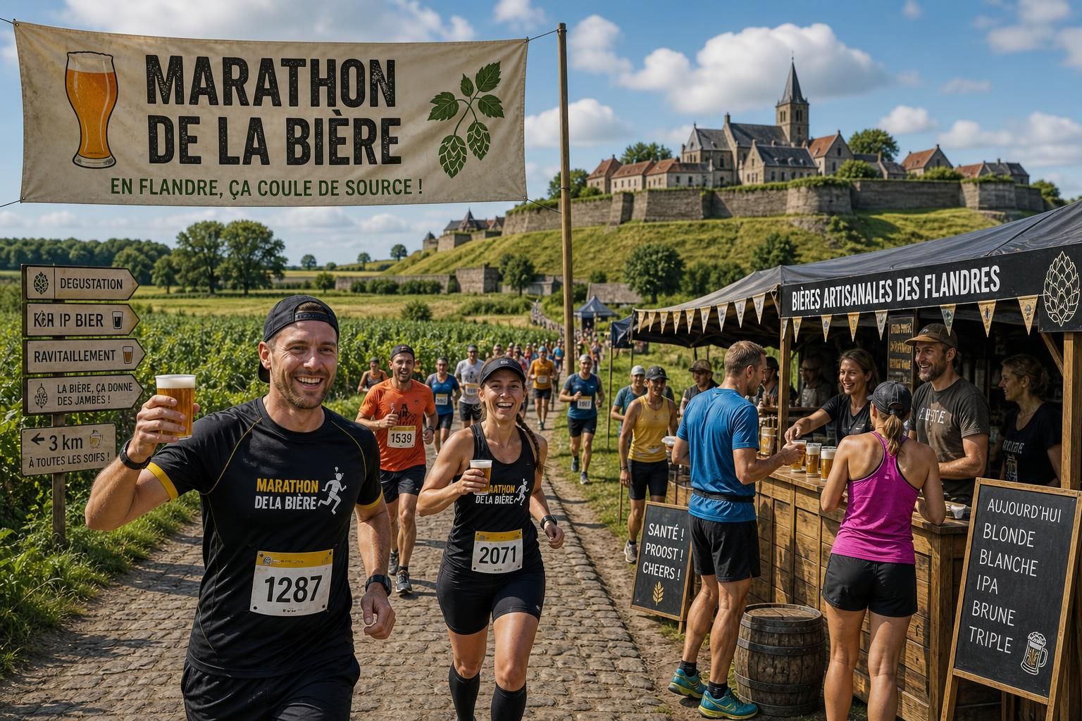 participez au marathon bière flandre festival 2026, une expérience unique mêlant sport et dégustation dans une ambiance festive et conviviale. ne manquez pas cet événement incontournable !
