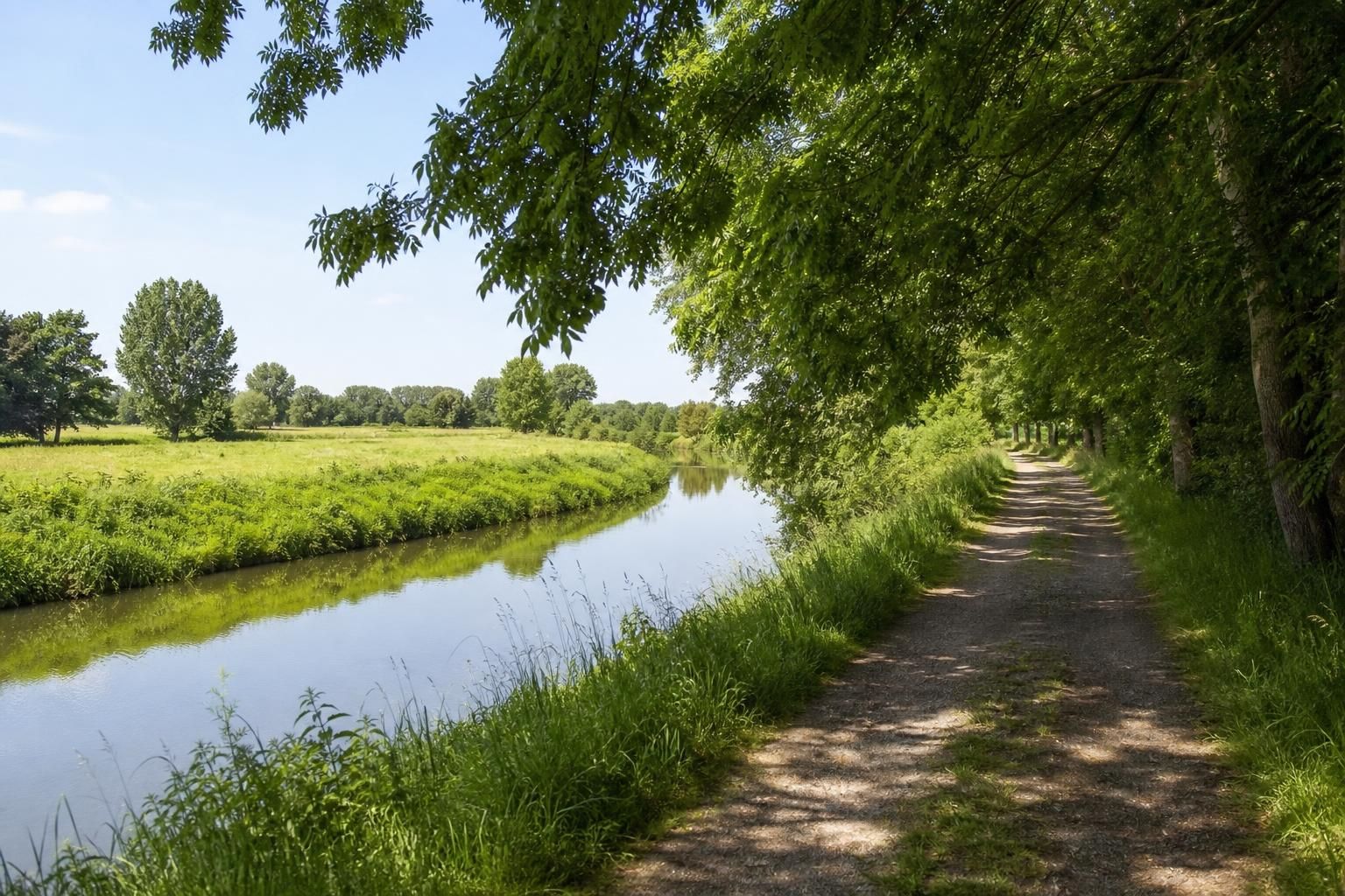 explorez le chemin de halage de la lys, un itinéraire historique idéal pour une promenade au bord de l'eau, alliant nature et patrimoine.