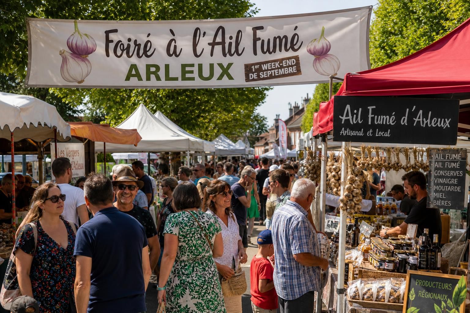découvrez tout sur la foire à l'ail fumé d'arleux 2026 : dates, animations festives et les incontournables à ne pas manquer lors de cet événement unique.