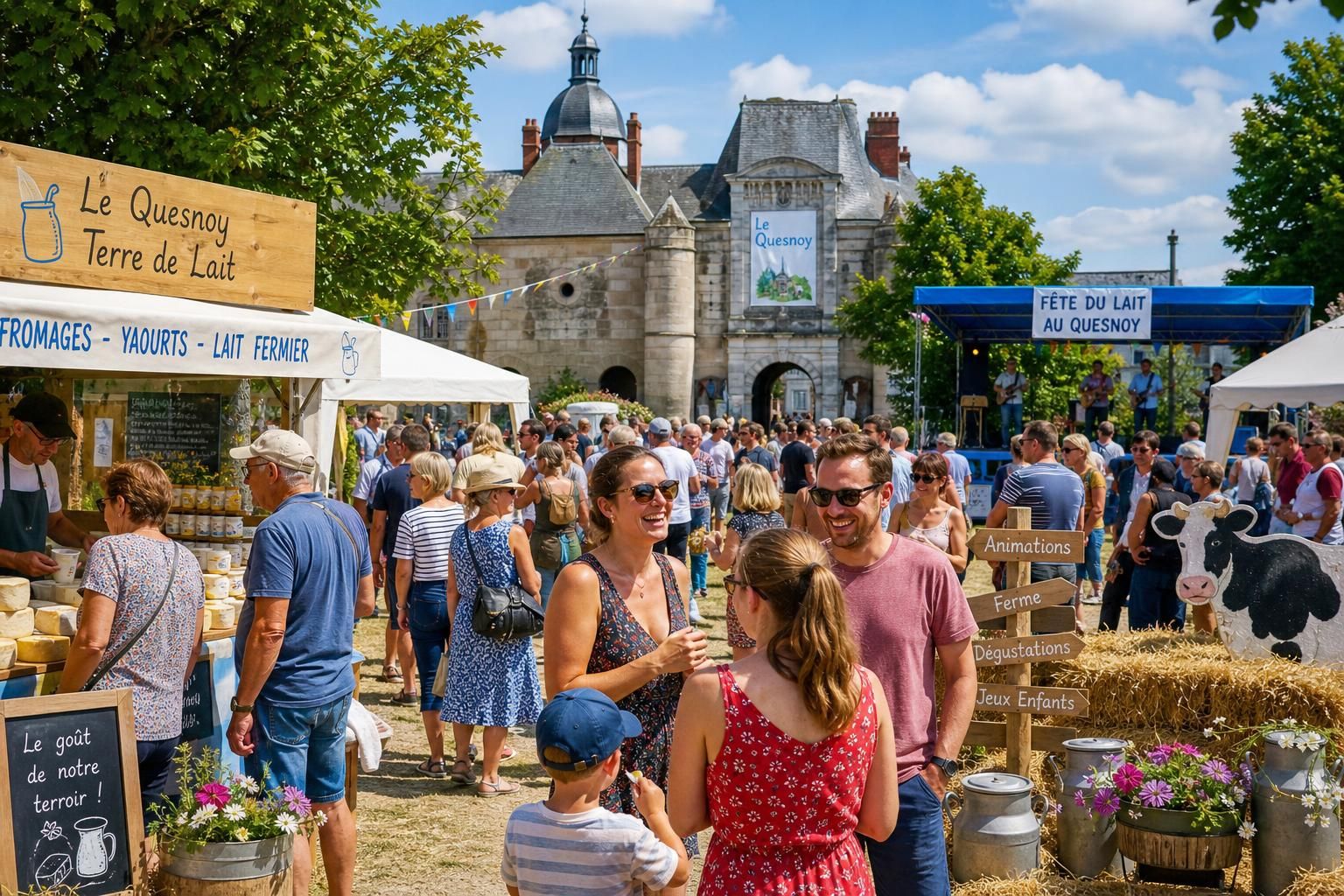 découvrez tout sur la fête du lait au quesnoy en 2026 : traditions, animations, horaires et activités pour toute la famille.