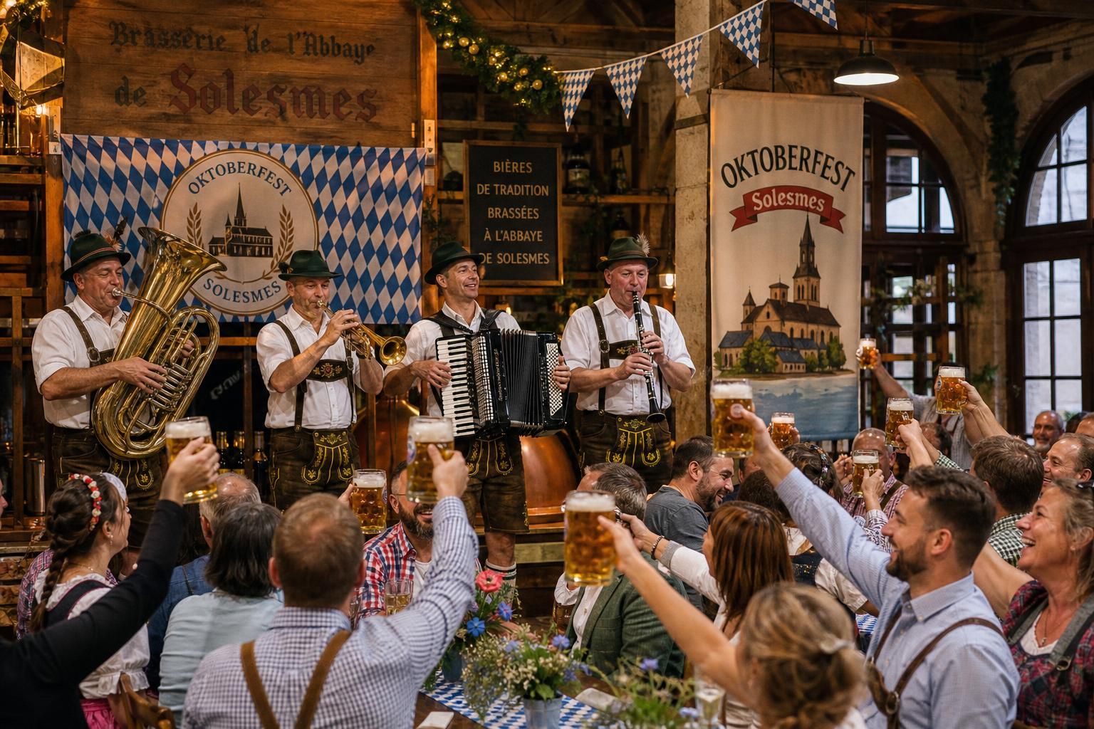 plongez dans l'ambiance unique de l'oktoberfest solesmes 2026 : traditions authentiques, animations festives et célébrations au cœur de la ville pour une expérience inoubliable.