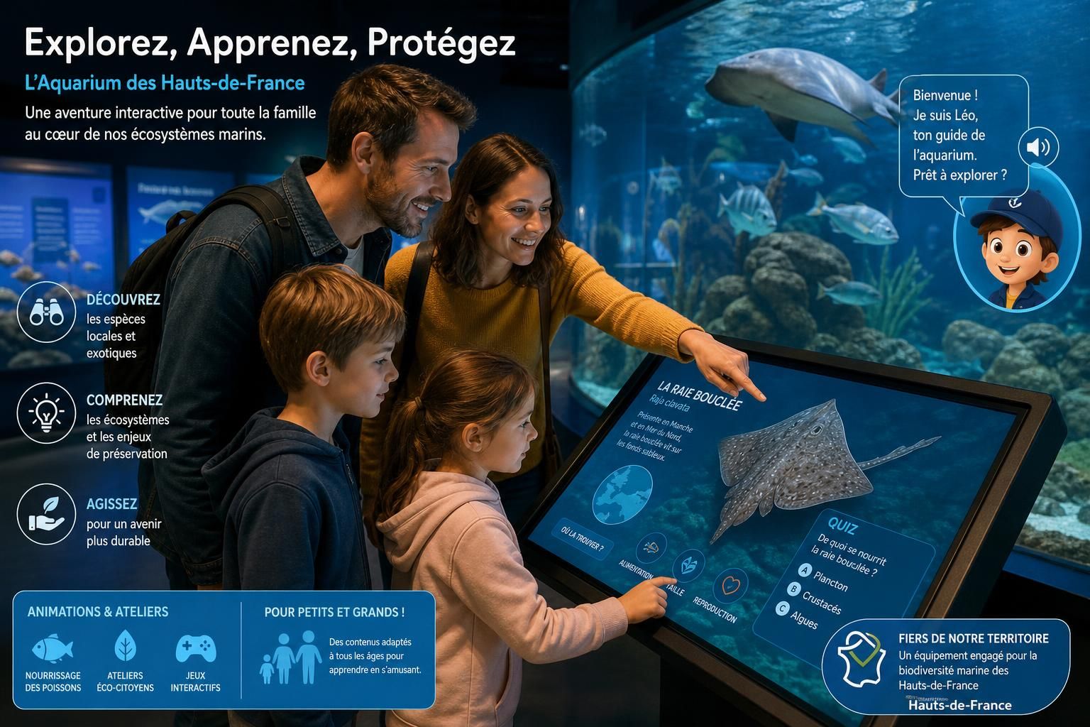 explorez les meilleurs aquariums des hauts-de-france en 2026 et plongez dans un univers fascinant de biodiversité marine pour toute la famille.